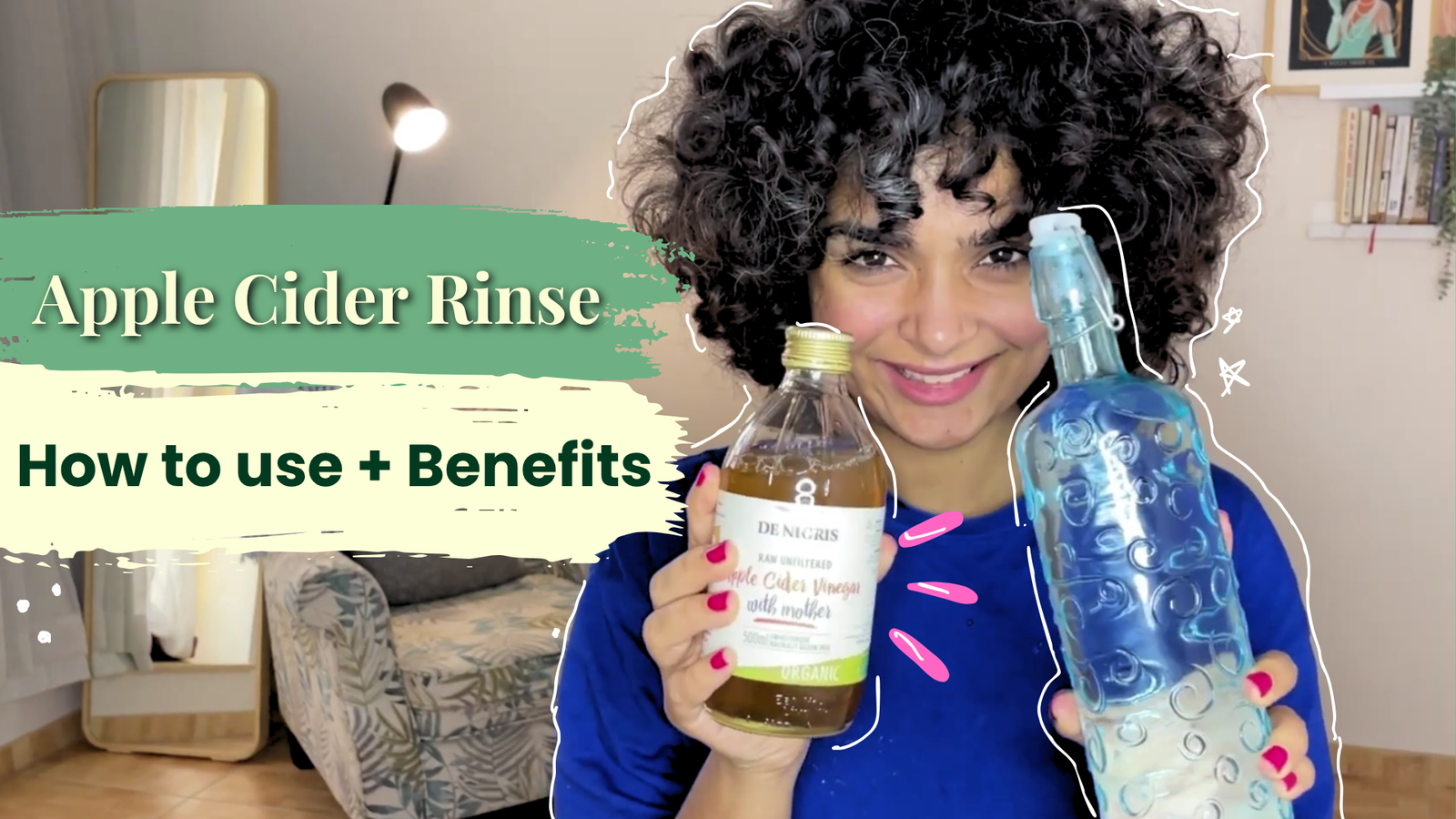 Is apple cider vinegar rinse good for curly hair? Does apple cider vinegar get rid of frizzy hair? Do you do ACV rinse before or after shampoo? Can I use apple cider vinegar instead of a clarifying shampoo?